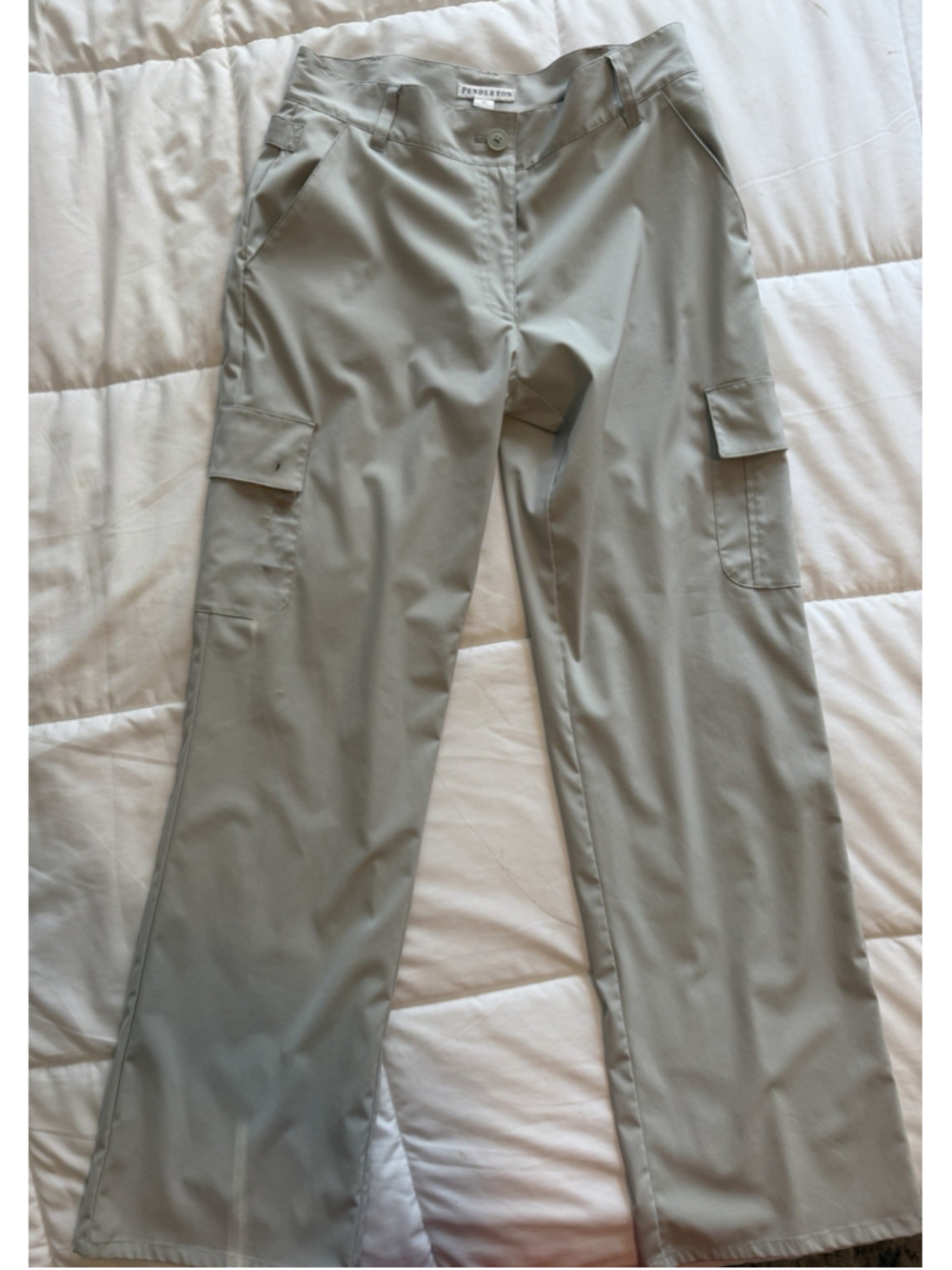 Pendleton women’s grey cargo pants sz 10
